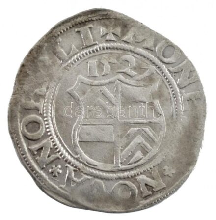 Német Államok / Nordlingen 1527. 1/2b Ag (1,86g) T:2- German States / Nordlingen 1527. 1/2 Batzen Ag (1,86g) C:VF Krause MB# 60