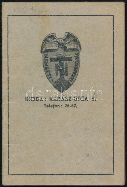 1937 Szeged Nemzeti Takarékosság vásárlási könyvecske sok bejegyzéssel
