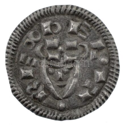 1131-1141. Denár Ag 'II. Béla' (0,40g) T:1- Hungary 1131-1141. Denar Ag 'Bela II' (0,40g) C:AU Huszár: 50., Unger I.: 43.
