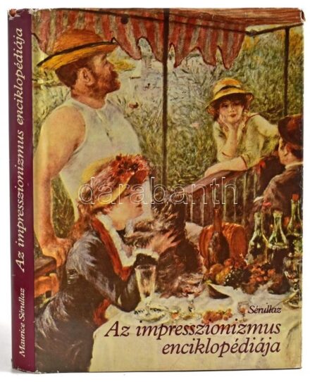 Sérullaz Maurice: Az impresszionizmus enciklopédiája Georges pillement, Bertrand Marret, Francois Duret-Robert közreműködésével. Bp., 1983, Corvina. Rendkívül gazdag képanyaggal illusztrált. Kiadói egészvászon-kötés, kiadói papír