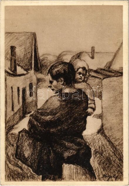 Nyomor. A Magyar Zsidó Irodalmi és Művészeti Bizottság kiadása / Misery. Judaica. Published by the Hungarian-Jewish Literature and Art Committee s: Szigeti Jenő