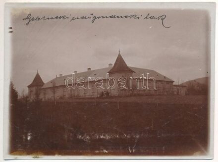 Geletnek, Hliník nad Hronom; Erdőgondnoki lak / forestry, forester's house. photo (non PC) (EK)