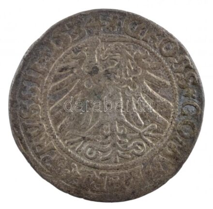 Lengyel Királyság 1534. 1Gr Ag 'I. Zsigmond' (1,77g) T:2,2- Poland 1534. 1 Grossus Ag 'Sigismund I' (1,77g) C:XF,VF