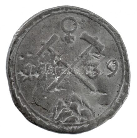 Úrvölgy 1739. 'Herrngrundt / 1739' ón bányapénz. Eredeti / változat? T:2- ütésnyom Hungary / Úrvölgy 1739. 'Herrngrundt / 1739' Sn mining token. Genuine / variation? C:VF ding