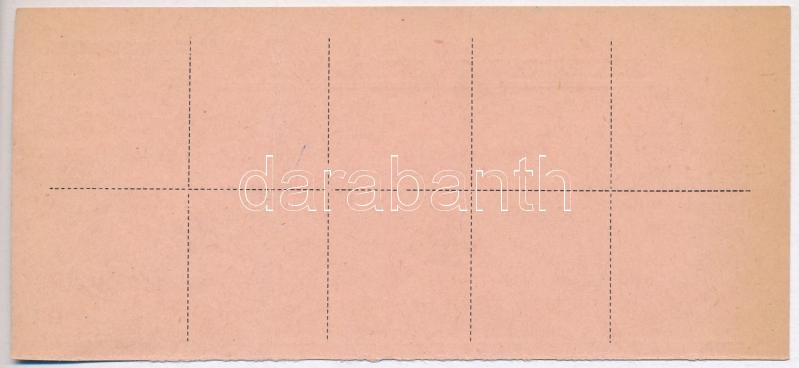 ~1920. 'Magyar Királyi Postatakarékpénztár' takaréklap T:I- - Image 2