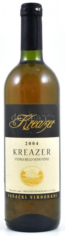 2004 Kreazer, Bosnyák fehérbor, 0,75l