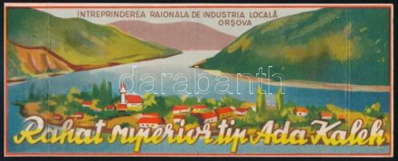 cca 1938 Egy különleges szultánkenyér Ada-Kalekből, hajtásnyomokkal