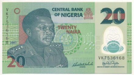 Nigéria 2007. 20N 'VK7536168' T:I- Nigeria 2007. 20 Naira 'VK7536168' C:AU Krause P#34b