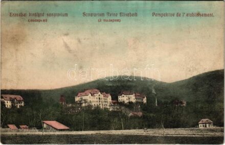 1912 Budakeszi, Erzsébet királyné szanatórium (fl)