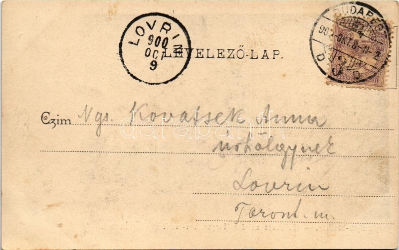 1900 Budapest XIII. Margitszigeti kávéház (fl) - Image 2