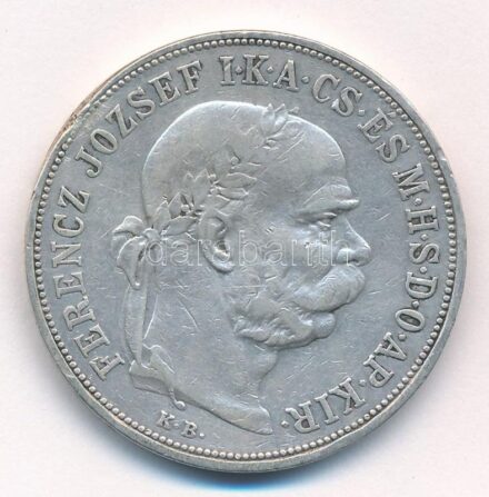 1900KB 5K Ag 'Ferenc József' T:2- ph, kis ü. Adamo K7