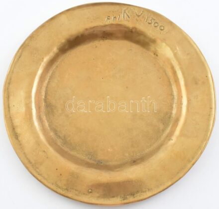 Római réz tál, másolat, d: 25 cm