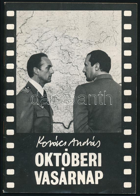 1979 Kovács András: Októberi vasárnap, képes filmismertető füzet, 28 p.