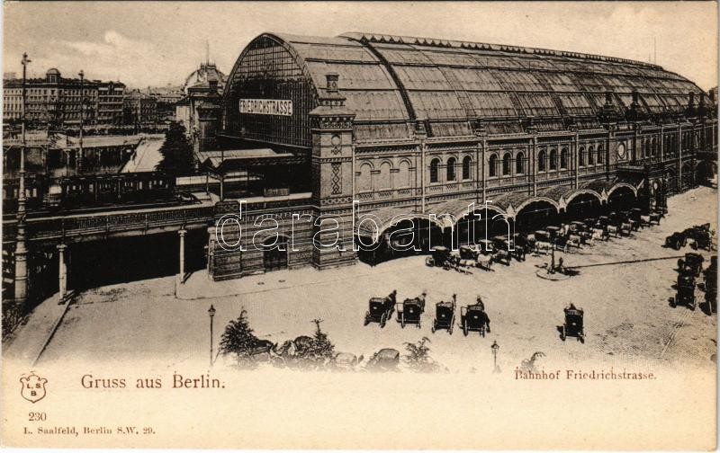 Berlin, Bahnhof Friedrichstrasse / railway station
