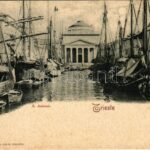 Trieste, Trieszt; S. Antonio / canal, ships (fl)