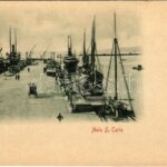Trieste, Trieszt; Molo S. Carlo / port, ships (EK)
