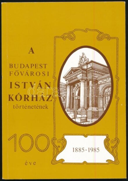 A Budapest Fővárosi István Kórház történetének 100 éve. 1885-1985. Szerk.: Balázs Tamás, Ugrin László, Vértes László. Bp., 1985.,(Dabasi Nyomda.) Fekete-fehér fotókkal illusztrált. Kiadói kartonált papírkötés.