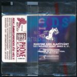 1995 MATÁV Freddie Mercury telefonkártya, AIDS Alapítvány, készült 4000 példányban, bontatlan csomagolásban - Image 2