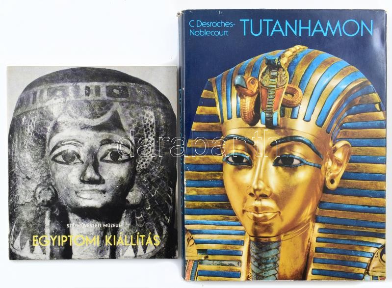 Desroches-Noblecourt, Christiane: Tutanhamon. Egy fáraó élete és halála. Ford.: Kákosy László. Bp., 1977, Corvina. Harmadik kiadás. Gazdag képanyaggal illusztrálva. Kiadói egészvászon-kötés, kissé sérült kiadói papír