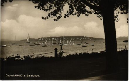 Balaton, csónakkikötő