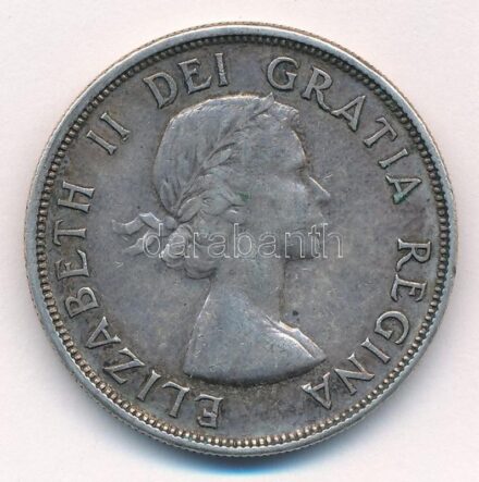 Kanada 1953. 1$ Ag 'II. Erzsébet' T:2,2- Canada 1953. 1 Dollar Ag 'Elizabeth II' C:XF,VF patina Krause KM#54