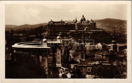 Budapest I. Tabán, Szent Gellért szobor, Királyi vár