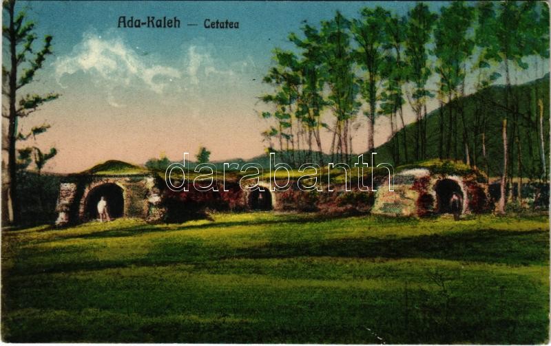 Ada Kaleh, Cetatea / vár / castle. Ali Cadri & Behlul Turhan Nr. 7. 1927.