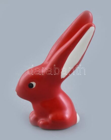 Goebel nyuszi (kézzel festett), jelzett, apró kopás nyomokkal, m: 8 cm