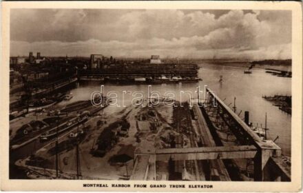 Montreal, Harbor from Grand Trunk Elevator (small tear)