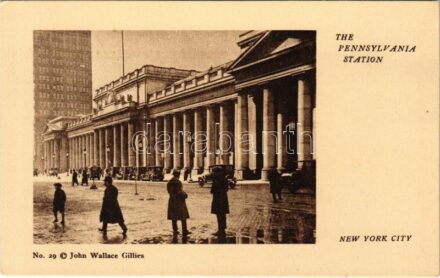 New York, The Pennsylvania Station, railway station