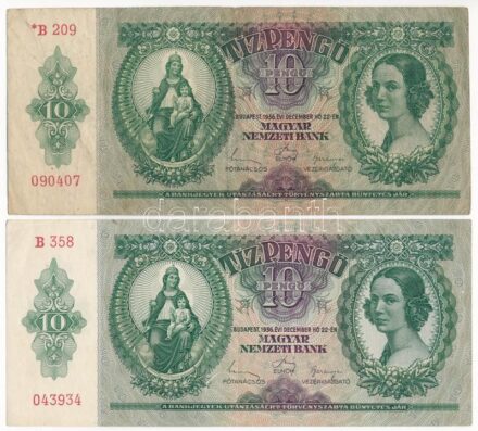 1936. 10P (2x) T:III folt Adamo P9