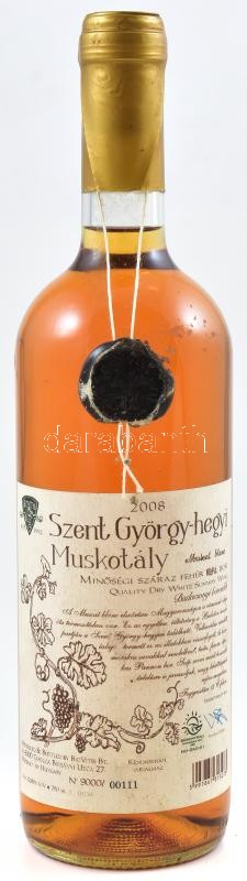 2008 Szent György hegyi Muskotály, 0,75L