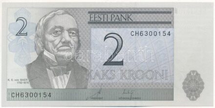 Észtország 2007. 2K T:I Estonia 2007. 2 Krooni C:UNC Krause P#85