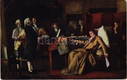 Mozart requiemjét dirigálja / Mozart dirigiert sein letztes Requiem. Rotophot Nr. 421. s: Munkácsy Mihály (EB)