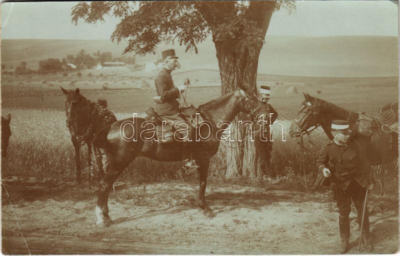 1912 Osztrák-magyar katonák csoportja / Austro-Hungarian K.u.K. military, group of soldiers. photo (EB)