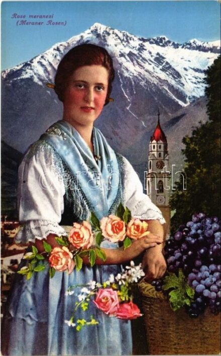 Merano, Meran (Südtirol); Rose meranesi / Meraner Rosen / South Tyrolean folklore