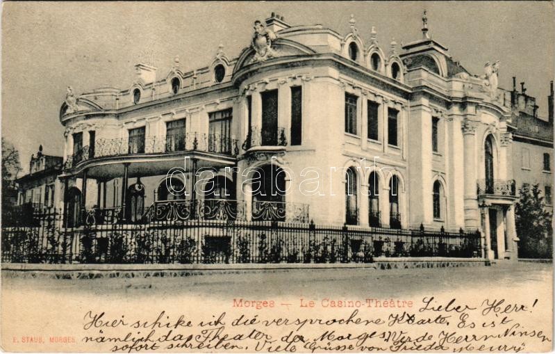 1900 Morges, Le Casino-Theatre / casino theater