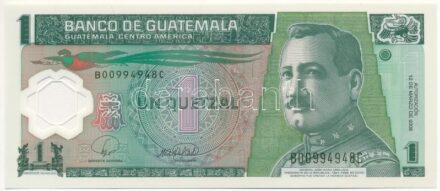 Guatemala 2008. 1Q 'B00994948C' T:I Guatemala 2008. 1 Quetzal 'B00994948C' C:UNC Krause P#109