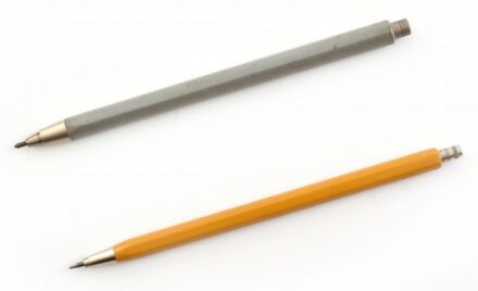 2 db retró töltőceruza, egyik Koh-I-Noor, h: 14,5 cm