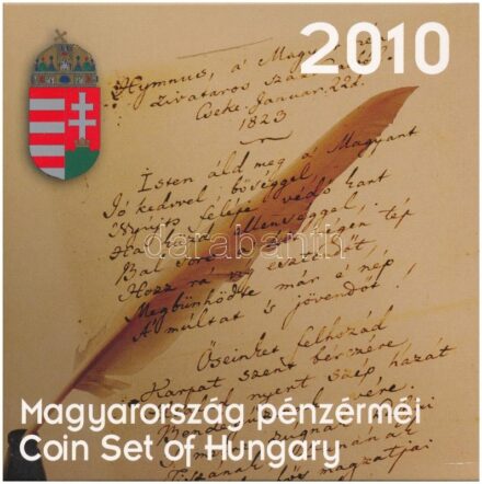 2010. 5Ft-200Ft (6xklf) forgalmi szett, dísztokban T:PP