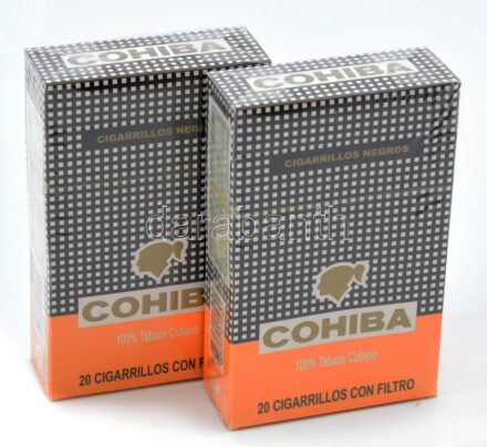 2 bontatlan csomag Cohiba kubai szivarka