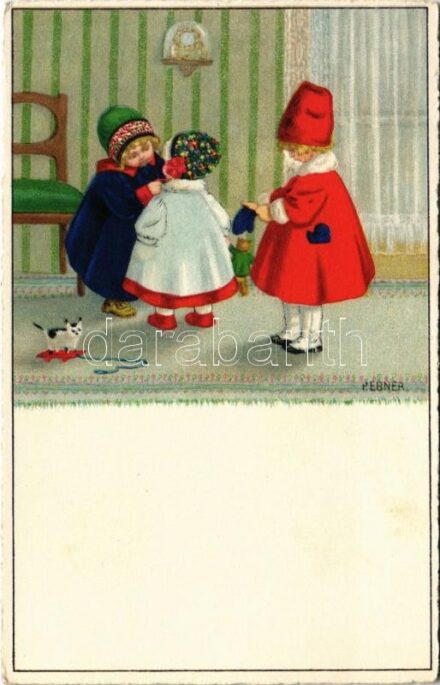 Children art postcard. MIKU Nr. 1078. s: Pauli Ebner