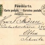 1900 Lucerne, Luzern; Pilatus mit Gütsch / mountain, castle (surface damage) - Image 2