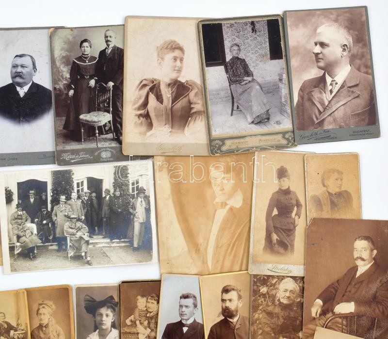 cca 1860-1924 Az erdélyi szász Bayer-család fotóhagyatéka, benne Klösz György, Borsos és Doctor fotók, Mayer Gy. képíró, Kozmata Ferenc, Goszleth István, Koller K. Tanár, Alkér és Straub, Streliskypozsony E. Kozics, V. Wietz - Image 4