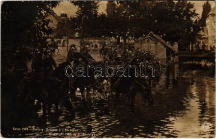 1906 Dragons a l'abreuvoir. Salon 1905. s: Gueldry (EK)