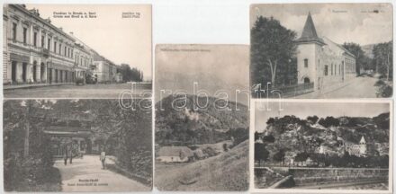 30 db főleg RÉGI történelmi magyar város képeslap vegyes minőségben / 30 mostly pre-1945 historical Hungarian town-view postcards in mixed quality from the Kingdom of Hungary