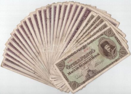 1945. 50P (5x) + 100P (22x) T:III,III-