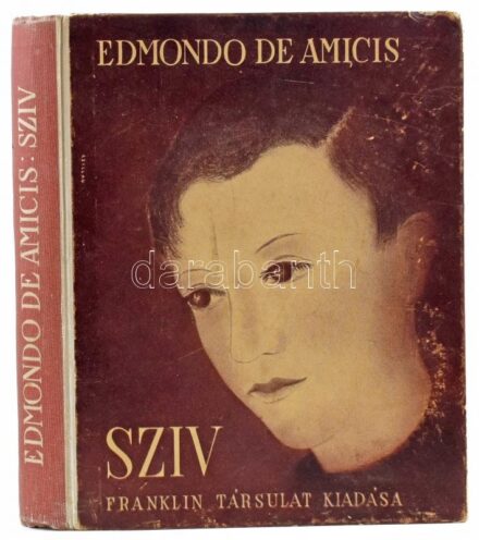 Edmondo de Amicis: Szív. A gyermekek számára. Ford.: Radó Antal. Bp., é.n., Franklin-Társulat, 1 t. + 272 p. Szövegközi fekete-fehér illusztrációkkal. Kiadói illusztrált félvászon-kötés, kopott, kissé sérült borítóval.