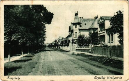1934 Keszthely, Erzsébet királyné út (EK)
