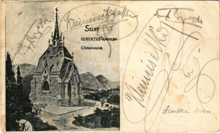 1907 Csobánka, Szent Hubertus kápolna (EK)